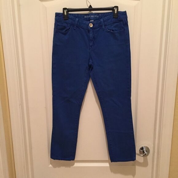 Banana Republic Blue Skinny Jeans - Picture 1 of 7